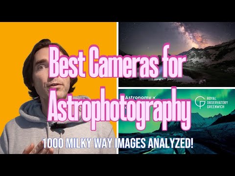 Best Mirrorless Cameras for Astrophotography 2025 - 1000 Nightscapes Analyzed!