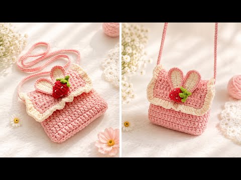 Túi tote móc từ 100% len cotton