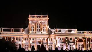 preview picture of video 'Mapping na Pałacu w Wilanowie - 2 Królewski Festiwal Światła 2013'
