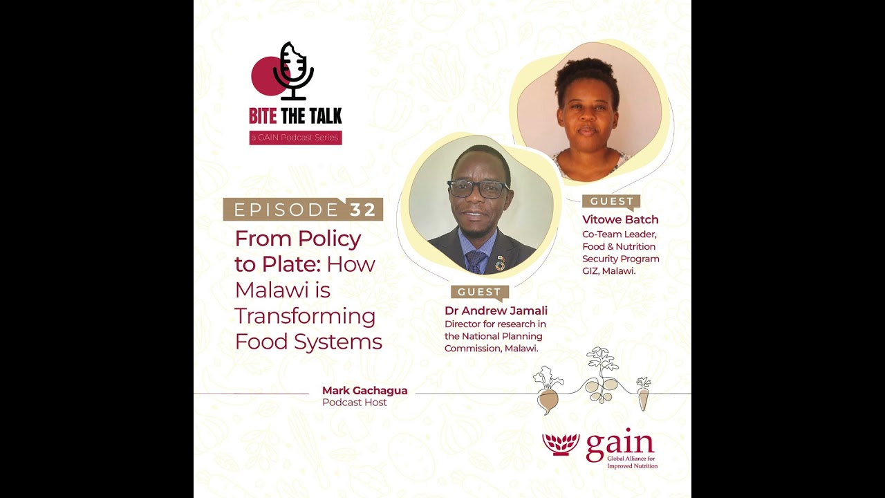 From Policy to Plate: How Malawi is transforming Food Systems | With Dr Andrew Jamali and Vitowe ...