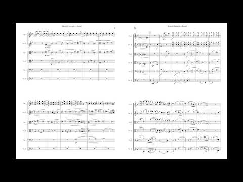 Dohnányi String Sextet in  B flat Major, W080