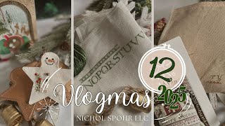 Vlogmas Day 12 is FULL of EXCITING Stitching Projects and an Exclusive SALE!