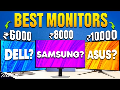 Finest Monitors Under 6000, 8000 & 10000 for 2025💥Gaming, Editing, Productivity💥Best Monitors 10000