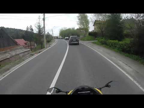 DN12 Bixad   Tusnad   M  Ciuc   Gheorgheni cu VFR800Fi