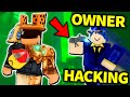 I Caught The OWNER HACKING Roblox Flood Escape 2 With Crazyblox