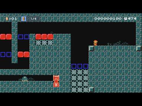 ON/OFF Jumps by Litgh - Super Mario Maker 2 - No Commentary 1bx