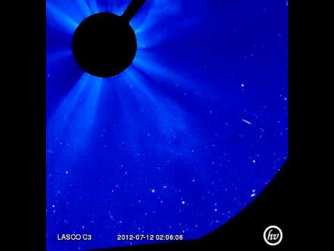 AFM Cometa 96P Machholz LASCO C3 (2012-07-11 02:30:06 - 2012-07-13 00:54:06 UTC)