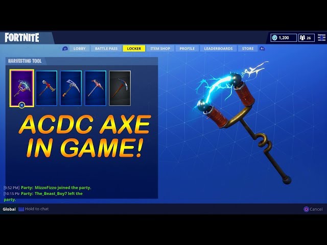 10 most popular Fortnite pickaxes of all time