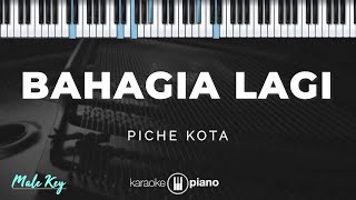 Download lagu Bahagia Lagi - Piche Kota | KARAOKE PIANO - MALE KEY mp3