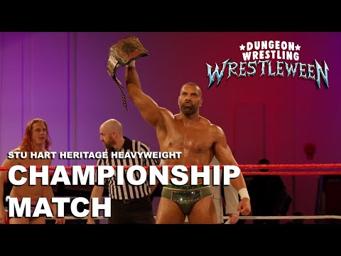WrestleWeen 2025 - "The Maharaja" Raj Dhesi v Matt Riddle | Stu Hart Heritage Title | FULL MATCH