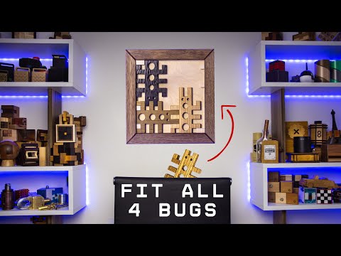 Bugs puzzle - the first puzzle from Pelikan that can be hung on the wall.