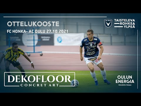 ACOTV: Dekofloor ottelukooste FC Honka - AC Oulu 27.10.2021 (Veikkausliiga)
