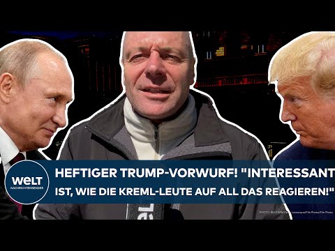 PUTINS KRIEG: Heftige Trump-Attacke! "Interessant ist, wie die Kreml-Leute auf all das reagieren!"