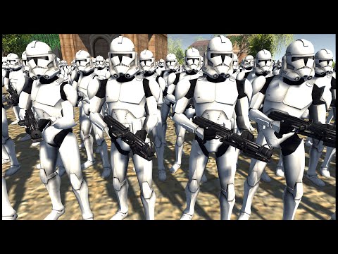 New REALISTIC Clone Wars Mod!? - Men of War: Star Wars Mod Battle Simulator