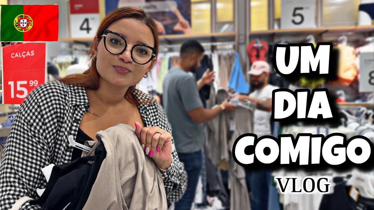 Um  dia comigo 🇵🇹 | Rolê em Coimbra ,SALDOS,shopping , VLOG