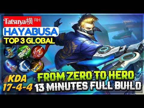 From Zero to Hero, Hayabusa Full Build in 13 Minutes [ Top 3 Global Hayabusa ] Tatsuya横 ᴿᴴ Hayabusa Video