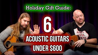 Video thumbnail for Holiday Gift Guide: 6 Awesome Acoustic Guitars Under $600! by Alamo Music Center