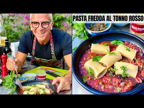 PASTA FREDDA con TONNO ROSSO (stupirete i vostri ospiti!) SUBLIME ricetta di Chef Max Mariola