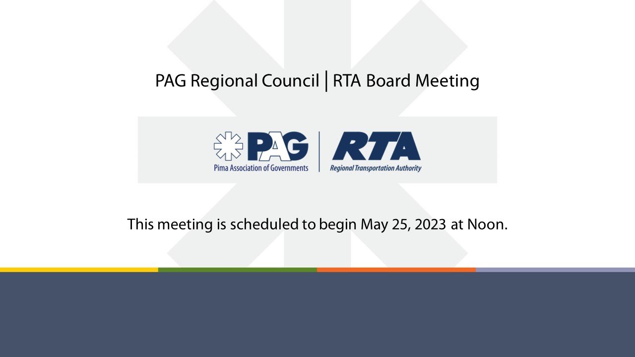 PAG Regional Council | RTA Board Meeting - May 25 2023 12:00 p.m.