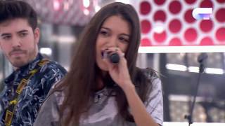 &quot;THERE&#39;S NOTHING HOLDING ME BACK&quot; - Ana Guerra y Roi | Segundo pase de micros Gala 4 | OT 2017