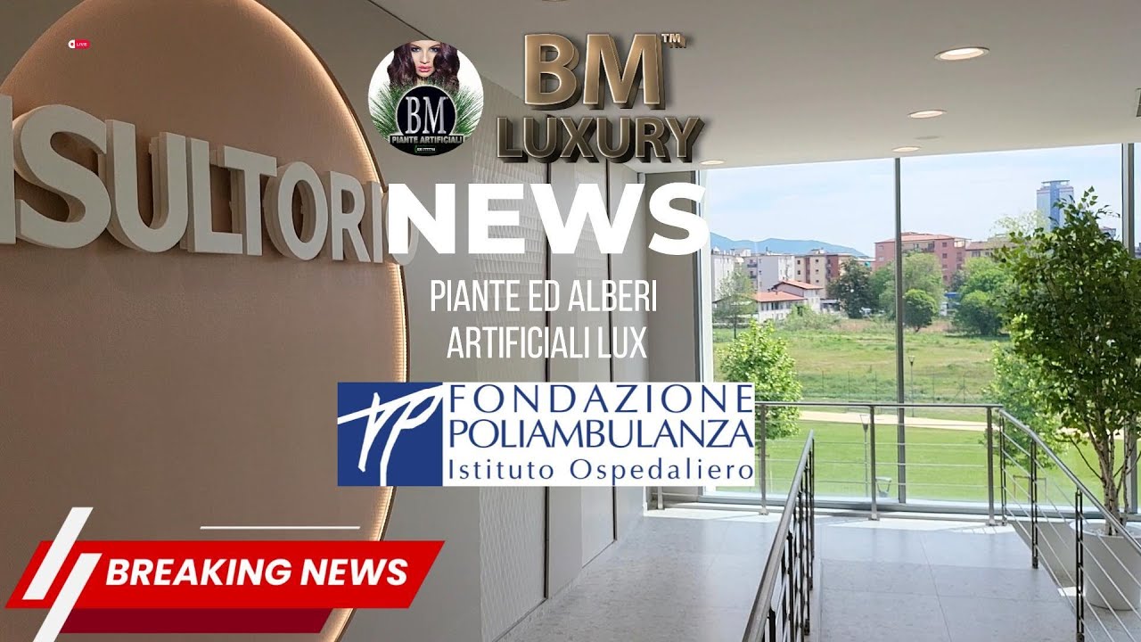 BM Luxury | Il verde in POLIAMBULANZA di BRESCIA | Giardini Verticali Artificiali