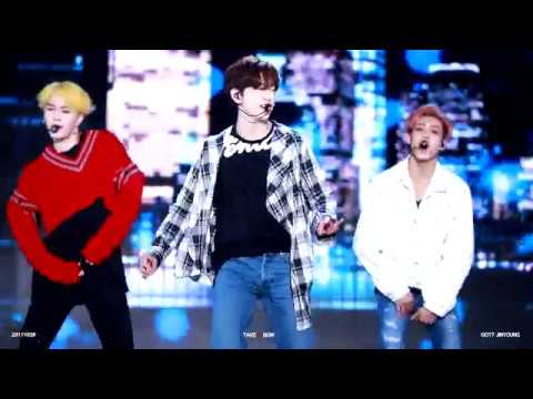 [FANCAM] 171028 평창 뮤직 페스타 GOT7 - Teenager (Jinyoung Focus)