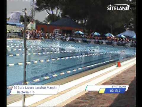 Serie 6 dei 50 Stile Libero  Assoluti Maschi Master - 11 Memorial Andrea Bettiol