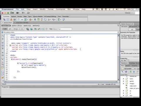 Getting Started with JQuery