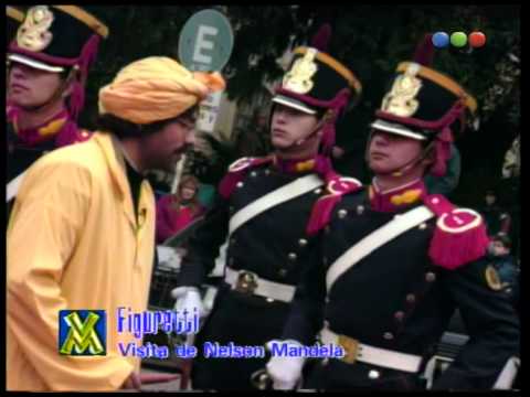 Figuretti hace reír a un granadero - Videomatch 98