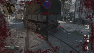 [CoDWW2]　ちょこっとだけかくれんぼ！！