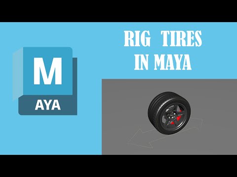 Automatic Car Wheel Rotation Rig in Maya – Node Editor Setup