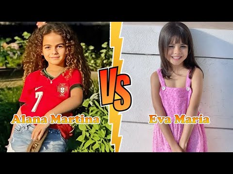 Alana Martina VS Eva María (Ronaldo's Daughter) Transformation ★ From Baby To 2025