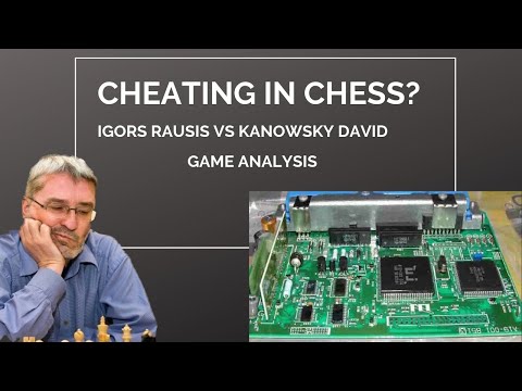 (Probable) chess cheater Igors Rausis crushes a 2400 opponent in a model Maroczy Bind