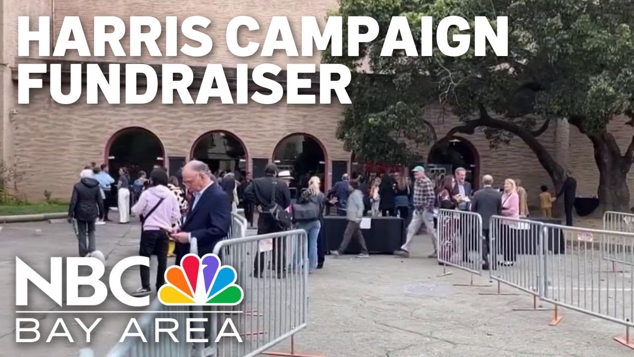 Hundreds gather at Harris fundraiser