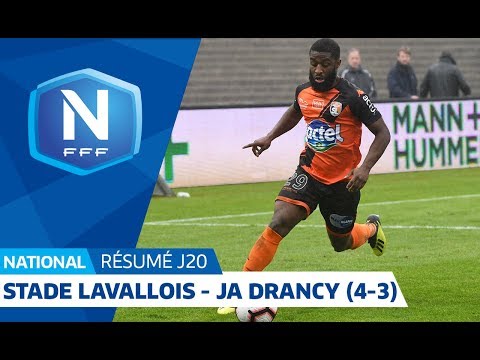 J20 : Stade Lavallois - JA Drancy (4-3), le résumé I National FFF 2018-2019
