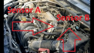 2011-2019 Toyota Corolla 1.8 Liter Cam Sensor Location A and B