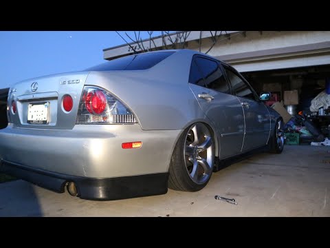 HOW TO INSTALL A TRD REAR LIP ON LEXUS IS300