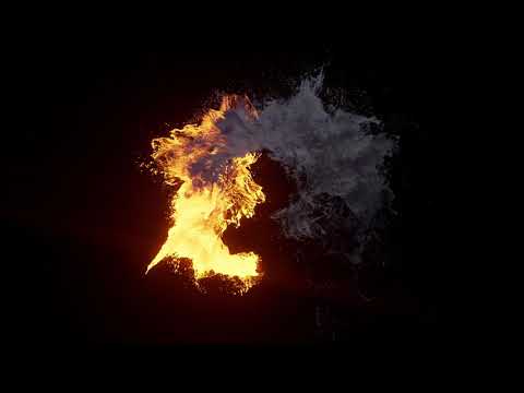 Deep Sleeping Stress Relief Music Video! 4K Flame Meditation Music,  Relaxing Music Screensaver