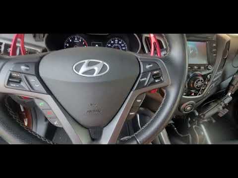 2016 Hyundai Veloster DCT Turbo,  CRC engine treatment cleaning the top end