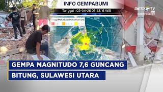 Download lagu BREAKING NEWS - GEMPA MAGNITUDO 7,6 GUNCANG BITUNG, SULAWESI UTARA mp3
