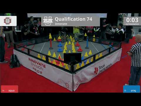 2018 VEXU Innovate Q74 - SQU3 vs UTXJ - 68 to 45