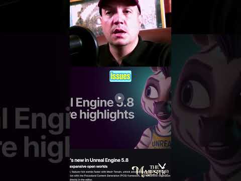 Unreal Engine 5.8 Update: Final Game Engine Version! #shorts