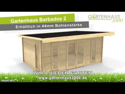 Lasita Maja Gartenhaus Barbados 2 | 3D Ansicht Gartenhaus2000