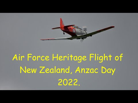 Air Force Heritage Flight of New Zealand, Anzac Day 2022.