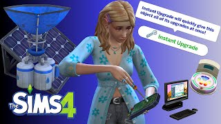 Upgrade Objects without Skill or Upgrade Parts | The Sims 4 Cheats