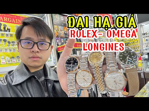 1/1 | ROLEX - OMEGA - LONGINES GIẢM GIÁ LỚN TẾT DƯƠNG 2026 - CHỐT 5 CHIẾC VÀNG KHỐI KIM CƯƠNG SIÊU ĐẸP