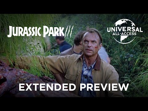 Jurassic Park III (Sam Neill, William H. Macy) | Stranded on a New Island | Extended Preview