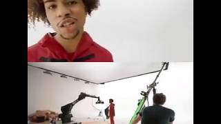 Coulisses du clip MACINTOSH de Gambi