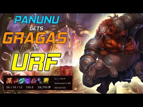 Panunu | GRAGAS IN URF! (FULL GAMEPLAY!)