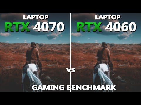 Laptop RTX 4060 vs 4070 Gaming Benchmark Test | Which one is good? | Tested in 09 Games |